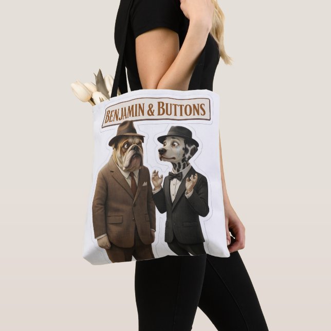 Benjamin Button Detektiv-Duo-Tragetasche Tasche (Von Nahem)