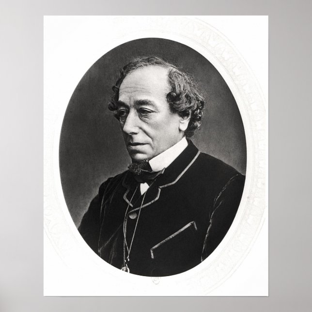 Benjamin Disraeli c.1874 Poster (Vorne)