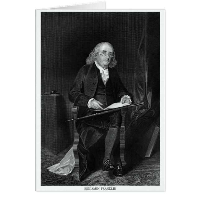 Benjamin Franklin (Vorne)