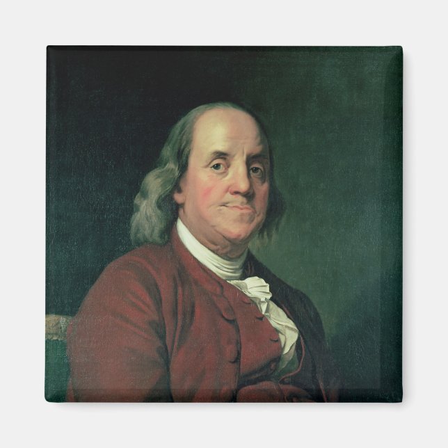 Benjamin Franklin, 1782 Magnet (Vorne)