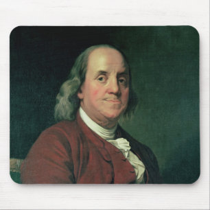 Benjamin Franklin, 1782 Mousepad