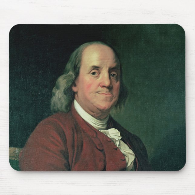 Benjamin Franklin, 1782 Mousepad (Vorne)