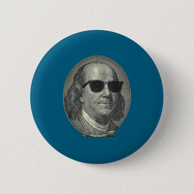 Benjamin Franklin Der Benjamin Es dreht sich alles Button (Vorderseite)