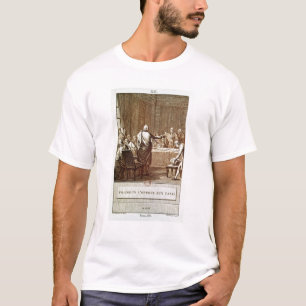 Benjamin Franklin, der seine Opposition darstellt T-Shirt