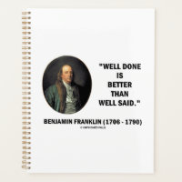 Benjamin Franklin gut gemacht besser als gut gesag