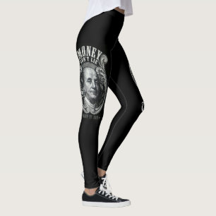 Benjamin Franklin handgezeichnetes Design Leggings