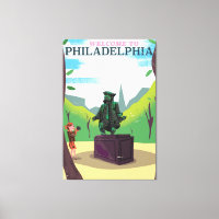 Benjamin Franklin Philadelphia Cartoon