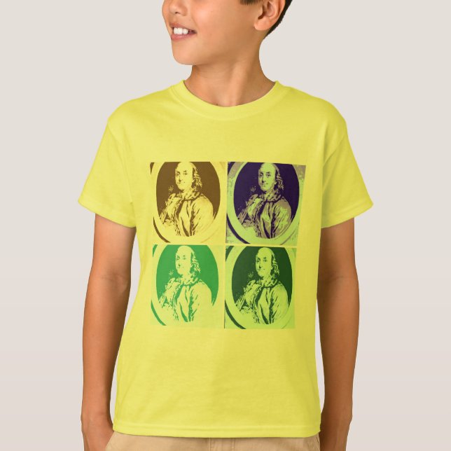 Benjamin Franklin T-Shirt (Vorderseite)