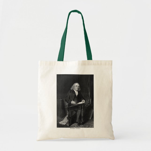 Benjamin Franklin Tragetasche (Vorne)
