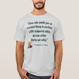 Benjamin Franklin-Zitat T-Shirt