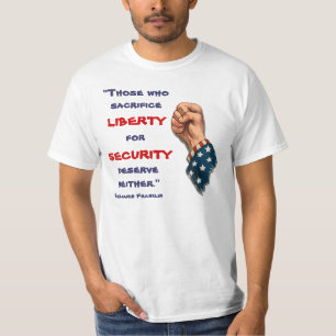 Benjamin- Franklinfreiheits-Shirt T-Shirt