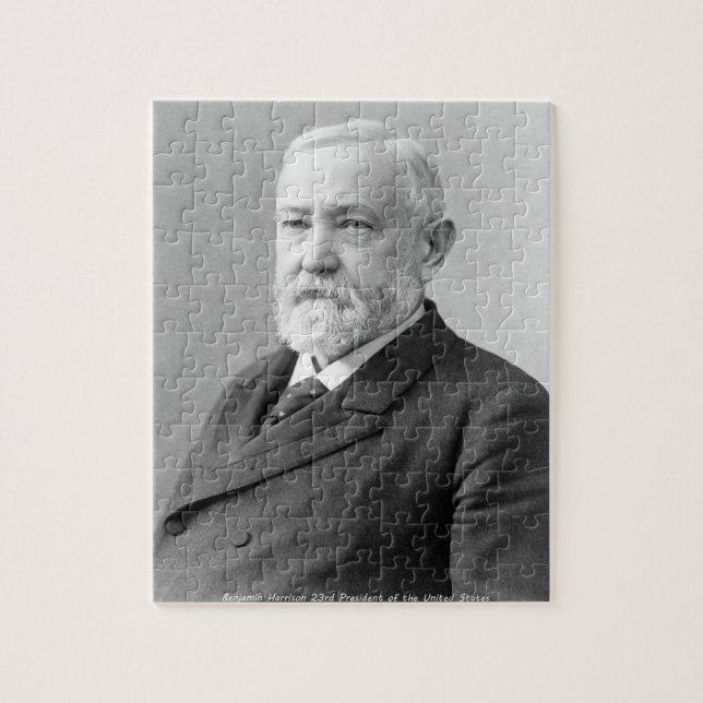 Benjamin Harrison 23. Präsident von Amerika. (Vertikal)