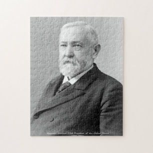 Benjamin Harrison 23. Präsident von Amerika.