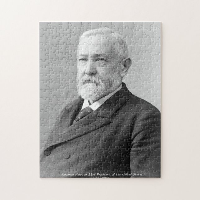 Benjamin Harrison 23. Präsident von Amerika. (Vertikal)
