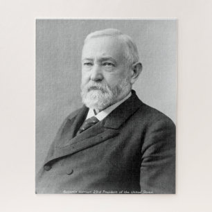 Benjamin Harrison 23. Präsident von Amerika.