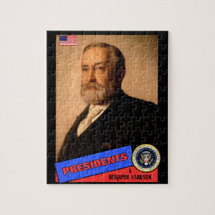 Benjamin Harrison Baseballkarte