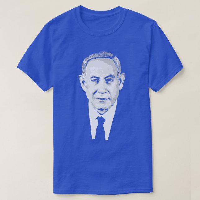 Benjamin Netanyahu T-Shirt (Design vorne)