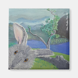 Benjamin P. Rabbit Bunny Magnet