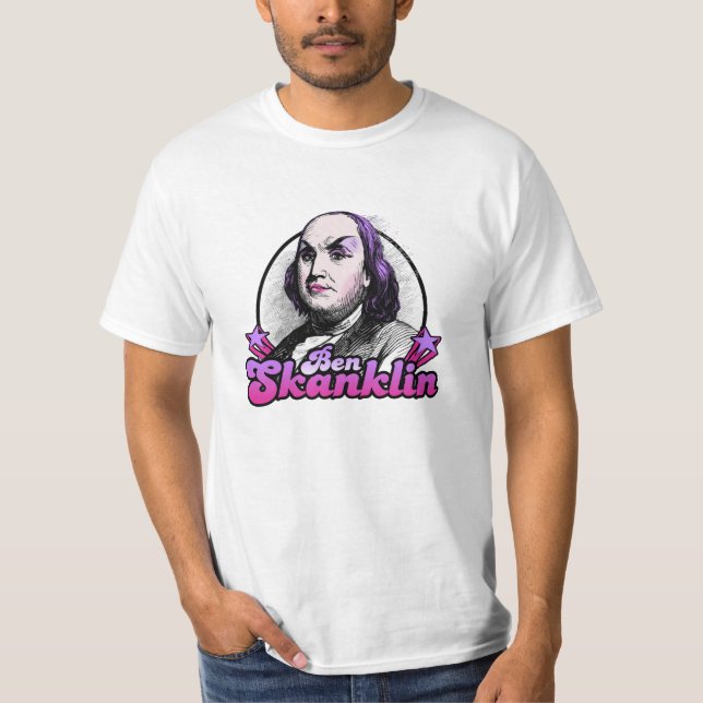 Benjamin Skanklin T-Shirt (Vorderseite)