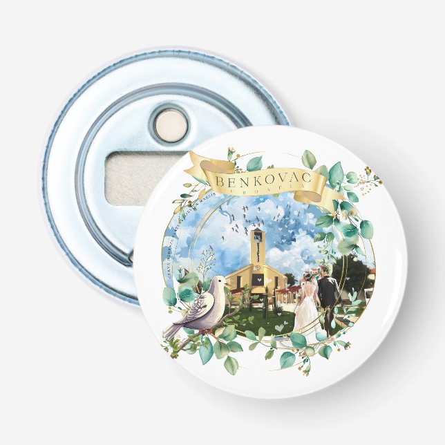 Benkovac Flaschenöffner (Vorderseite)