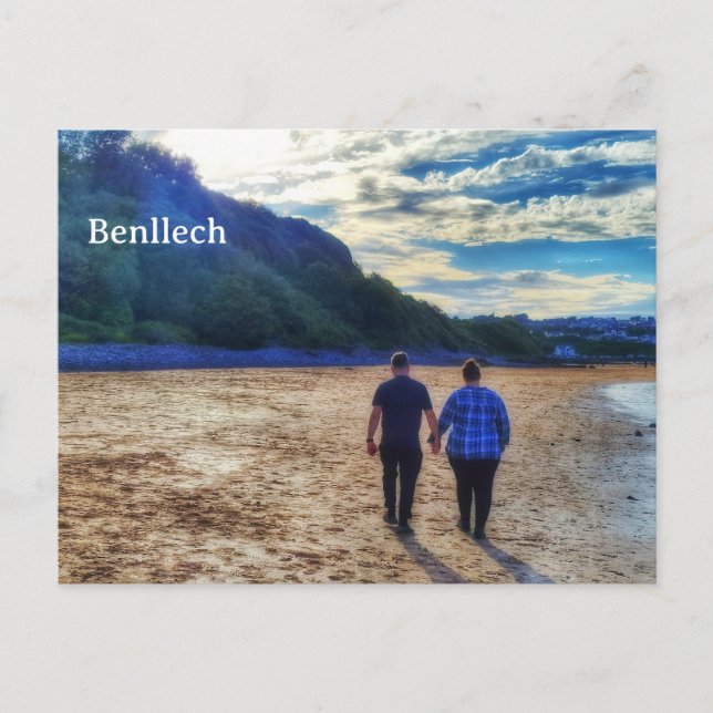 Benllech Postkarte (Vorderseite)