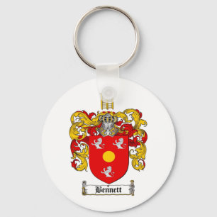 BENNETT-FAMILIENWAPPEN - BENNETT-WAPPEN SCHLÜSSELANHÄNGER