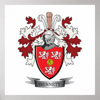 Bennett-Familienwappen-Wappen