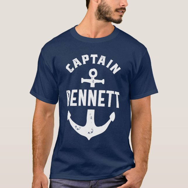 Bennett Personalisiert Name Birthday Gift T-Shirt (Vorderseite)