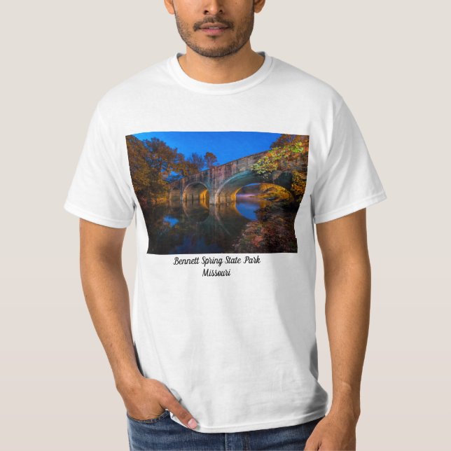 Bennett Spring Bridge Twilight T - Shirt (Vorderseite)