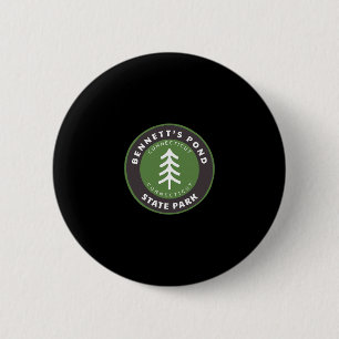 Bennett's Pond State Park Connecticut Ct Baum Abze Button