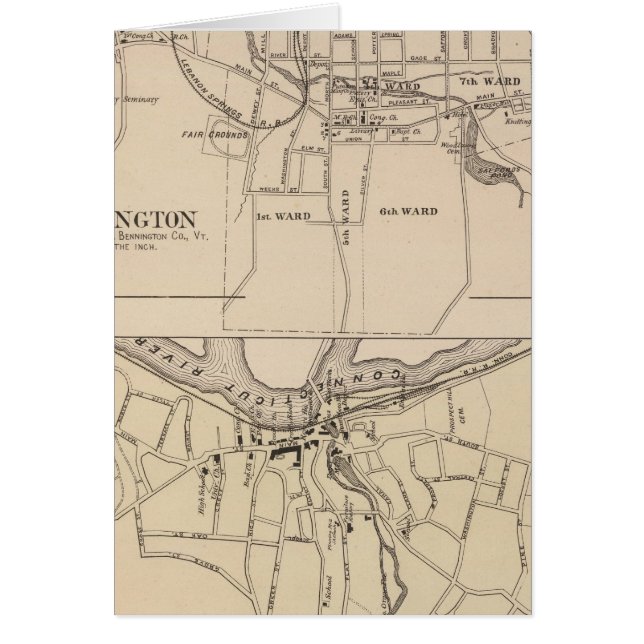 Bennington und Battleboro-Plan (Vorne)