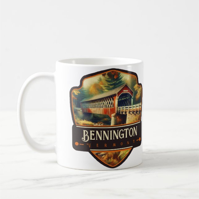 Bennington, Vermont | VINTAG Kaffeetasse (Links)