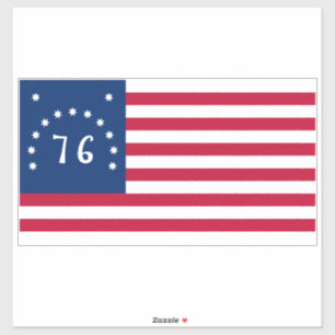 Benningtons Banner: Die 76 amerikanische Schlachtf Aufkleber