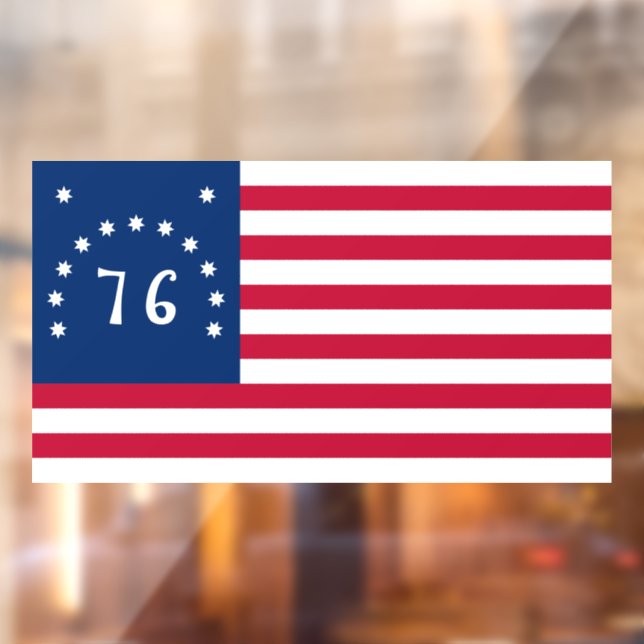 Benningtons Banner: Die 76 amerikanische Schlachtf Fensteraufkleber (Blatt 2)