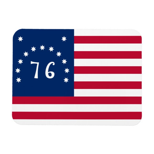 Benningtons Banner: Die 76 amerikanische Schlachtf Magnet (Horizontal)
