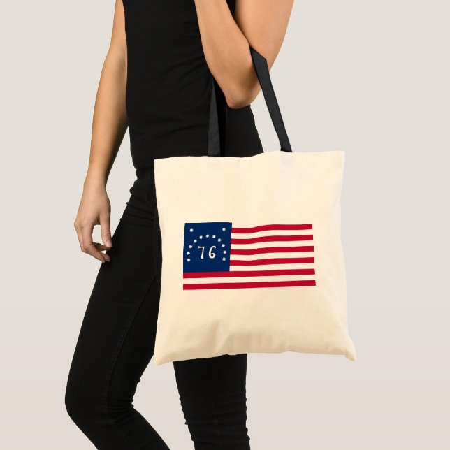 Benningtons Banner: Die 76 amerikanische Schlachtf Tragetasche (Vorderseite (Produkt))