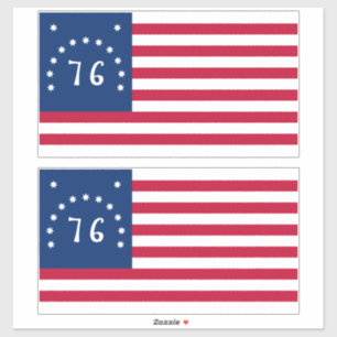 Benningtons Banner: Die 76er amerikanische Schlach Aufkleber