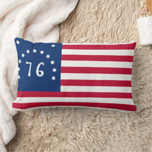 Benningtons Banner: Die 76er amerikanische Schlach Lendenkissen
