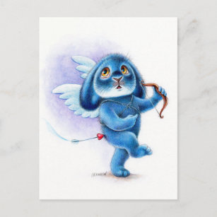 Benny Blue - Amor Postkarte