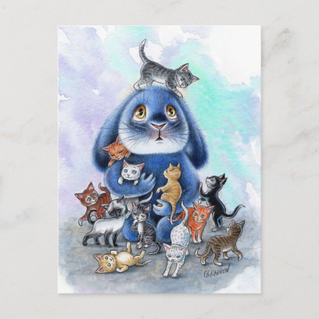 Benny Blue - Carte postale de cuisine (Devant)