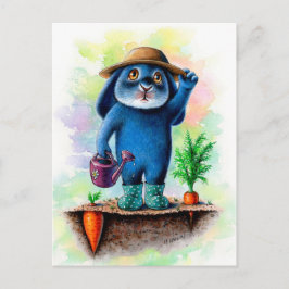 Benny Blue - Carte postale de jardinage