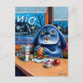 Benny Blue - Carte postale de restaurant