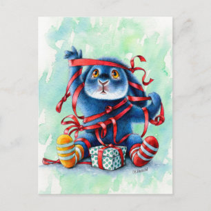 Benny Blue - Carte Postale Tangée