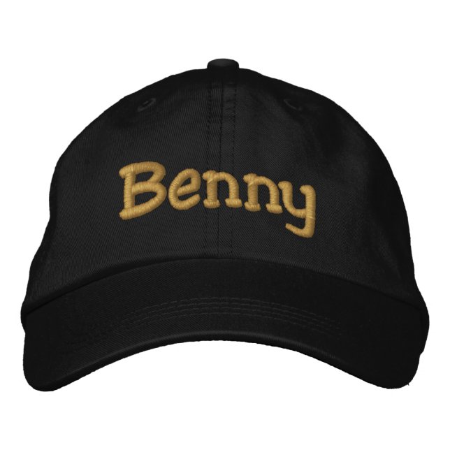 Benny Personalisiert bestickte Baseballkappe / Hat (Vorderseite)