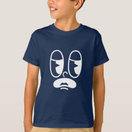 Benommener Glitch Gesicht T-Shirt