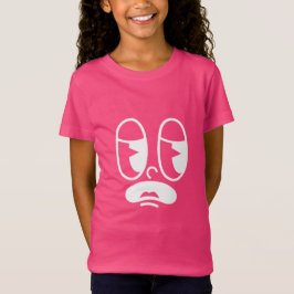 Benommener Glitch-Gesicht T-Shirt
