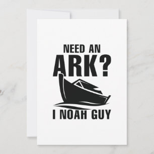Benötigen Sie einen Ark I Noah Typ Dankeskarte