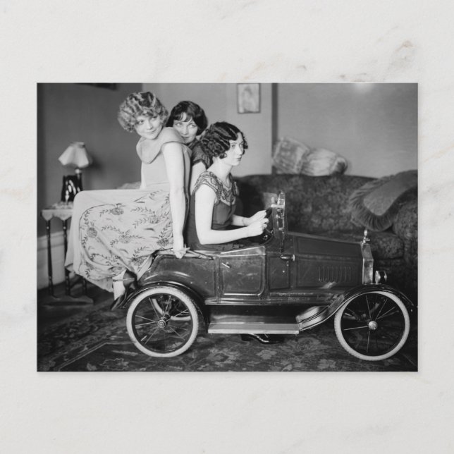 Benötigen Sie einen Aufzug? 20er Postkarte (Vorderseite)