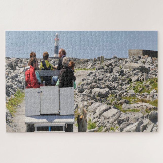Benötigen Sie einen Aufzug ? Verkehr auf Inisheer  (Horizontal)