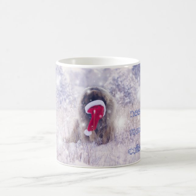 benötigen Sie mehr Kaffee Leonberger Tasse (Mittel)